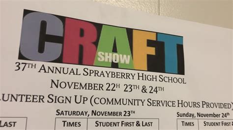 Get Creative at Rampart High School's 2022 Craft Fair: A Showcase of Handcrafted Treasures!